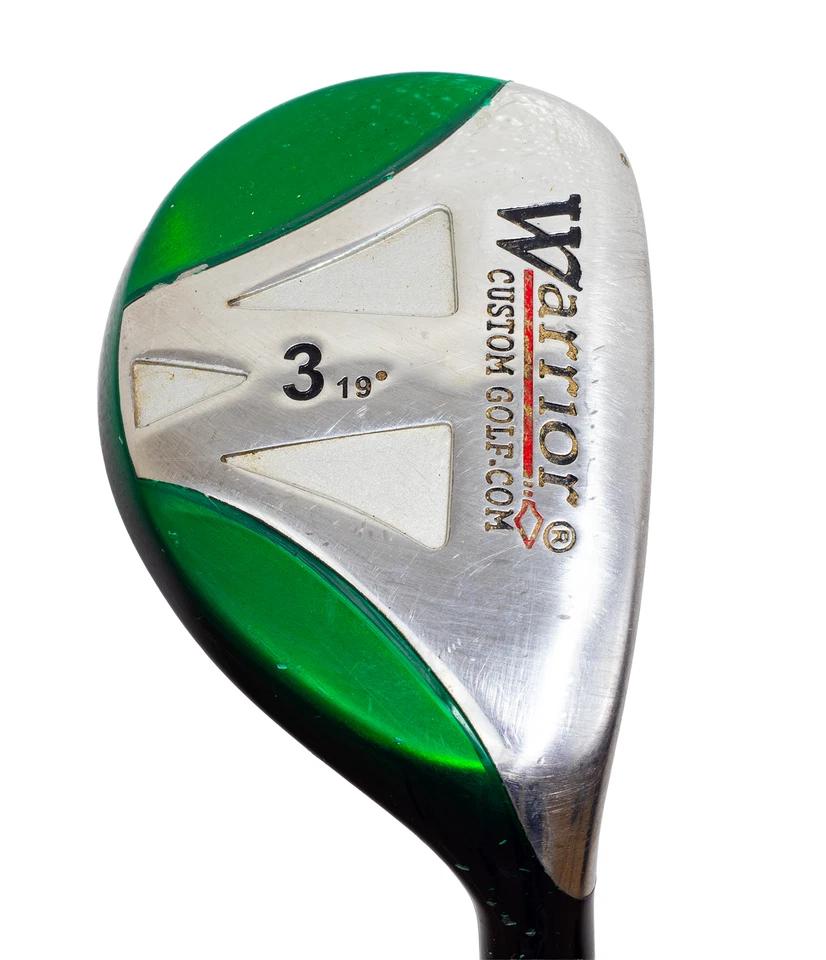 Club de golf híbrido Warrior 3 híbrido 19*/derecha/tour 3.1 varilla de grafito firme usado Foto 3 de 4