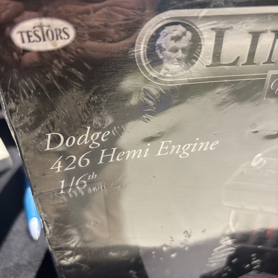 Testors 426 L Dodge Hemi Engine Lincoln Mint Ultra Metal Series - Image 2 of 4