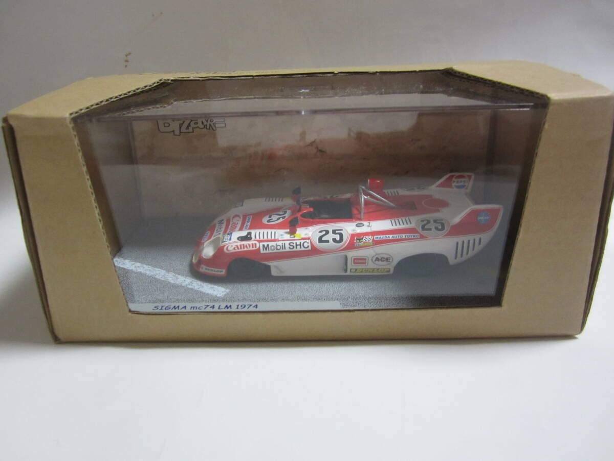 ミニカー Sigma MC74 24H Le Mans 1974 Bizarre 1/43 Sigma Mc74 Mazda 1974 Le Mans 24H No25 Terada