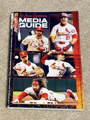 #ad #ad St. Louis Cardinals 2025 Media Guide $12.00