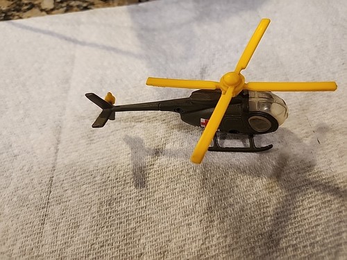 Vintage 1980s Mighty Metal M.A.S.H. Mash Diecast Helicopter Chopper TV Show Toy - Picture 8 of 16