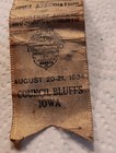 VTG CONVENTION RIBBON 28TH ANNUAL IOWA ASSOCIATION OF INSURANCE  AGENTS 1934 — photo 9