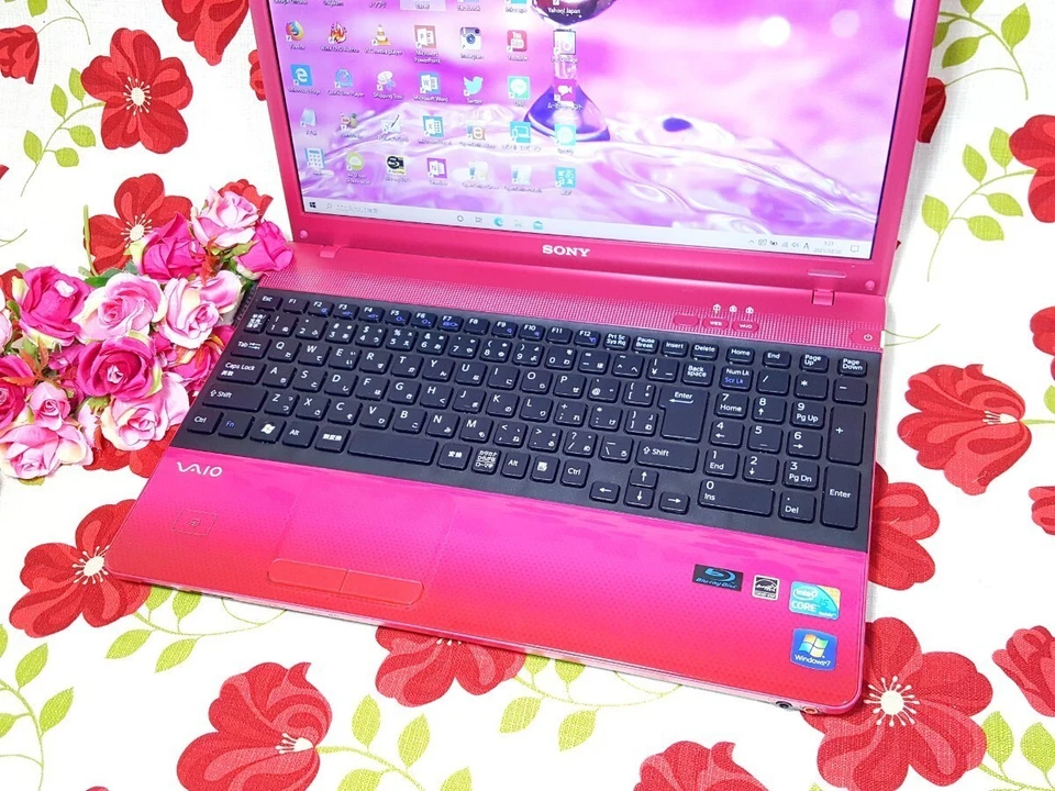 Sony VAIO Pink Laptop Windows 11 8BG RAM 256GB SSD from Japan - Image 4 of 4