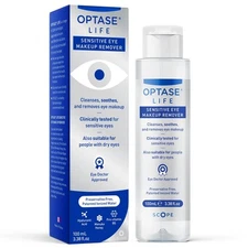Optase Life Sensitive Eye Makeup Remover - Effective for All Skin Types 100ml