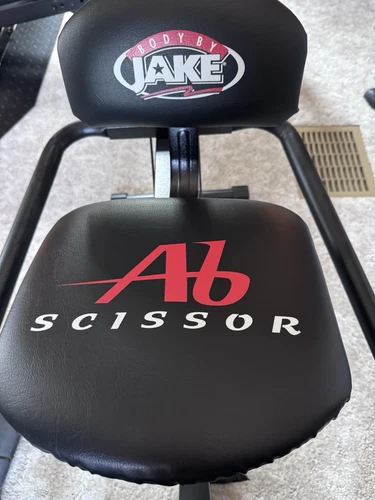 BODY BY JAKE Ab Scissor Abdominal Core Exercise Machine Home Gym Strength Folds
