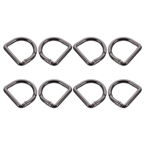8 Pcs Shoulder Strap Buckle Backpack Clips Replacement Ring Carabiner - Picture 2 of 12