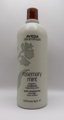 NEW- Sealed Aveda Rosemary Mint Weightless Conditioner 33.8 oz / 1L Liter