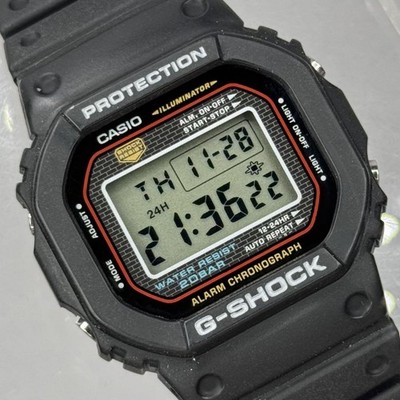 ジ*紙様 CASIO G-SHOCK DW-5600THC-1JF DW-5600THC-1JF Throwback 1990s G-SHOCK Wrist Watch Men's