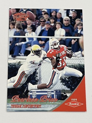 #ad 1999 Pacific Football #446 Peerless Price RC Tennessee Volunteers $13.88