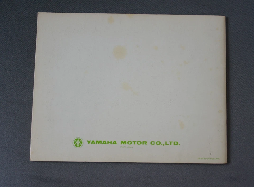 YAMAHA Werkstatthandbuch CA50M CA 50 M Erg.zur Wartungsanleitung 1983 - Bild 2 von 4