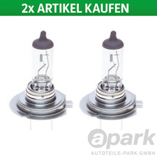 2x BOSCH H7 12V 55W Scheinwerfer Fernlicht Abblendlicht Lampen PX26d 1987301012