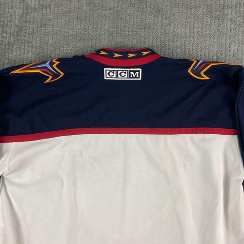 Atlanta Thrashers Trikot Erwachsene Extra Large CCM NHL Hockey bestickt Snyder 37 - Bild 9 von 15