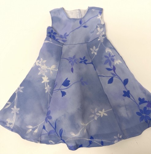 Vintage American Girl Pleasant Company Periwinkle Doll Dress Only Purple Floral - Bild 1 von 4