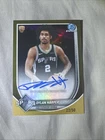 DYLAN HARPER 2025-26 BOWMAN CHROME TRUE GOLD ROOKIE AUTO /50 RC #BCA-DH Q4244