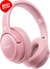 Bluetooth Over-Ear Headphones 65H Playtime Mic 6 EQ HiFi Bass Foldable Wireless