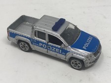Siku&reg; 1443 - VW Amarok TDI Polizei - silber - 1:55 - gebr.