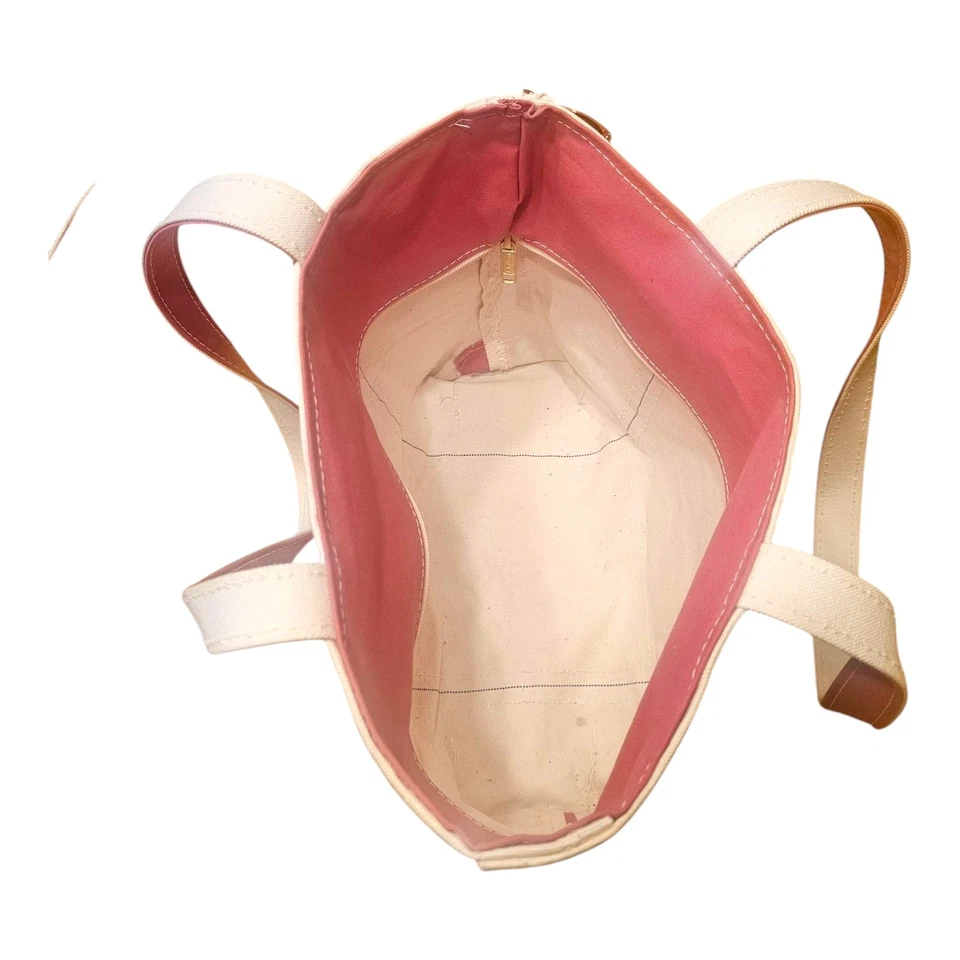 Bolso de Mano y Barco de Frijoles LL con Cremallera Mediano Lona Rosa Caricia Spark Your Senses Foto 4 de 4