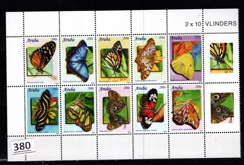 ** ARUBA - MNH - BUTTERFLIES