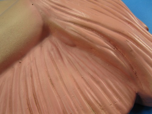 Set of 2 Vintage Hula Girl Chalkware Wall Hangings Plaques Hawaiian Risque HTF - Picture 13 of 17