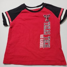 Texas Tech Colosseum Shirt Girl 4t Black Red Triple Peak Red Raiders Graphic Tee