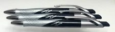 Paper Mate Aspire Black & Silver Body with Black Ink Fine Point Set Of 3