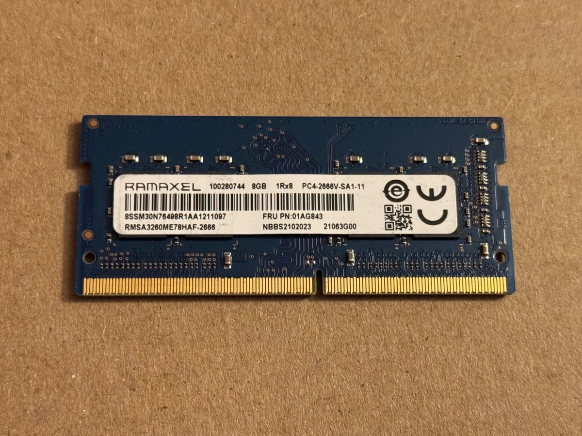m*o様 RAMAXEL DDR4 8GB メモリー PC4-2666V 5枚セ 【公式通販】