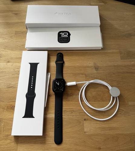 Apple Watch Series 10 42mm Jet Black Al Black SB M/L GPS - Zdjęcie 7 z 7