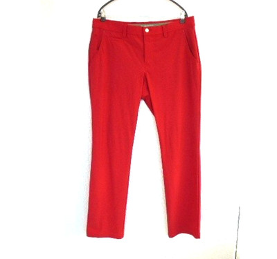 ALBERTO, Golf Hose Rookie-D, Regular Slim Fit, Stretch Ceramica , rot 50 52 L