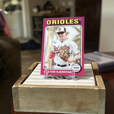 Heston Kjerstad 2024 Topps Heritage High Number #327 Rookie RC Orioles