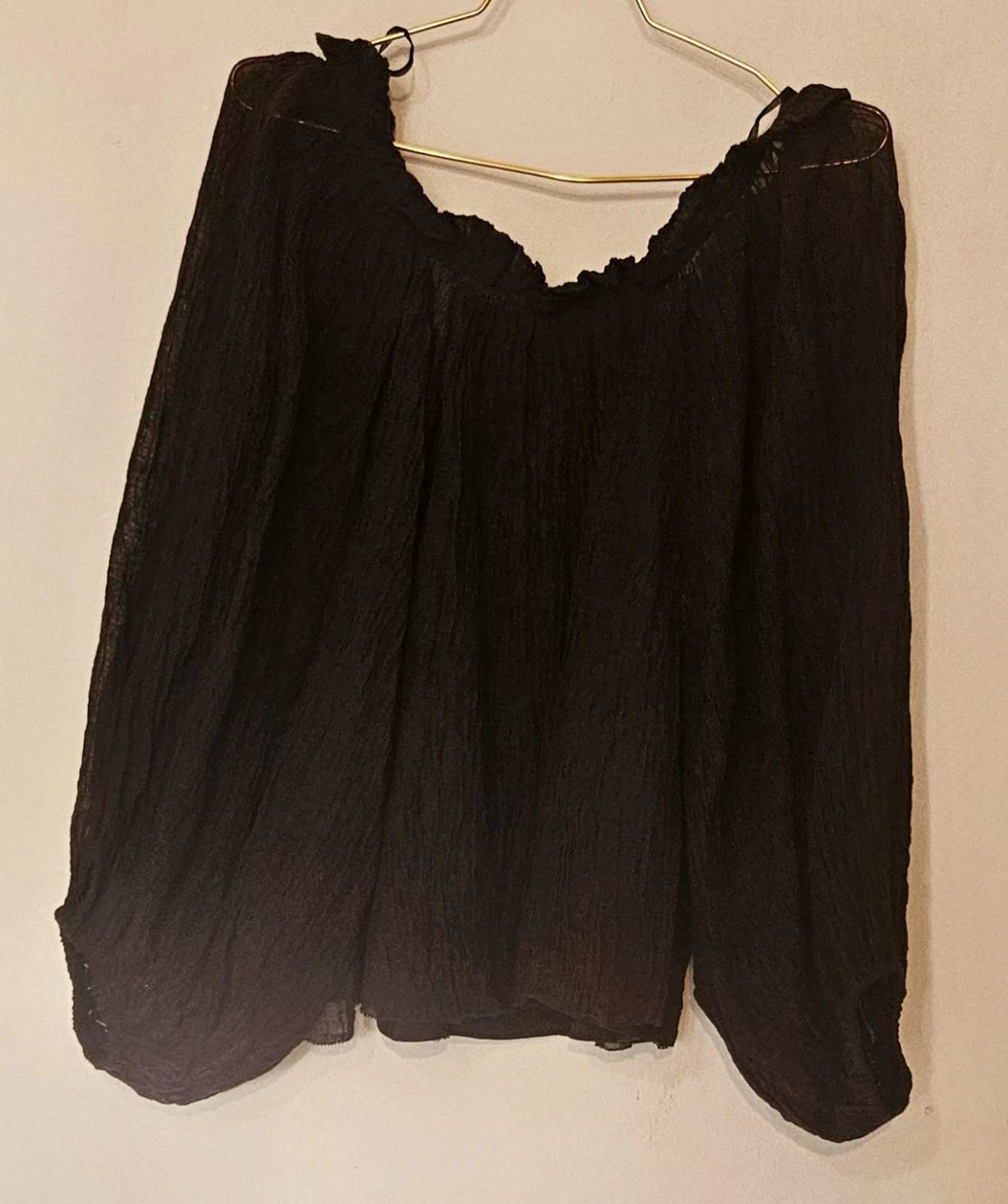 Tunica offshoulder boho di Tory Burch taglia S donna