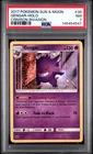 2017 POKEMON SUN & MOON CRIMSON INVASION #38 GENGAR-HOLO PSA 7
