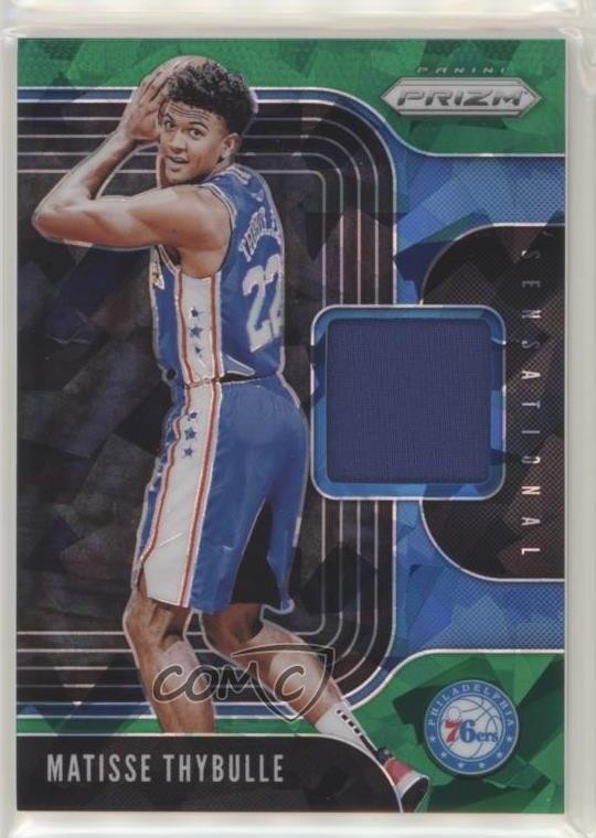 2019-20 Panini Prizm Green Ice 48/56 Matisse Thybulle #SS-MTY Rookie RC 2r7