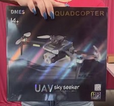 DMES DRONE UAV "SKY SEEKER" 4 AXES ULTRA HD 2,4HZ TÉLÉCOMMANDE Neuf scellé 