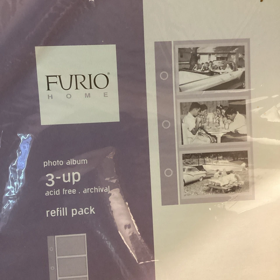Álbum de fotos Furio Home paquete de recarga de 3 unidades sin ácido archivo 180 fotos 30 páginas 2 Foto 4 de 4