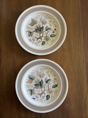 Set Of 2 - WOOD & SONS, ENOCH Jamestown - 2 Bread Plates, 6”