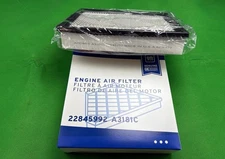 NEW OEM GM ACDELCO High Flow Engine Air Filter Cadillac Chevy GMC A3181C