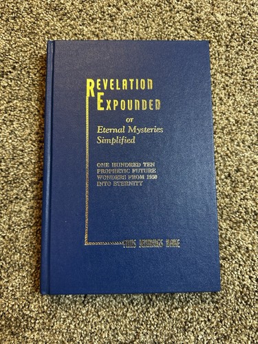 Revelation Expounded Eternal Mysteries Finis Jennings Dake 1950 Hardcover GEBRAUCHT