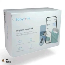 BABYTONE Sleep Sock +  - Base Station Green Socks - Heart Movement & Oxy Monitor