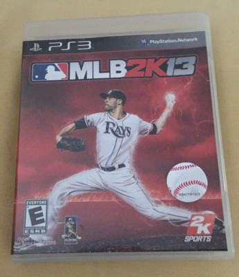 MLB 2K13 (Sony PlayStation 3, 2013) COMPLETE TESTED WORKS