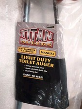 Toilet Auger 3/8" Diameter  3" Length Manual 7730010, New