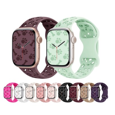 Paw Print Band Strap For Apple Watch iWatch Series 10 11 12 Ultra 42mm 46mm 49mm