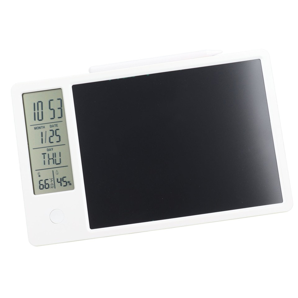 Electronic Calendar Writing Board Electronic Calendar With Notepad
