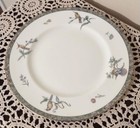 Discontinued Wedgwood Bone China HUMMING BIRDS 10 3/4" Dinner Plates (2), EC