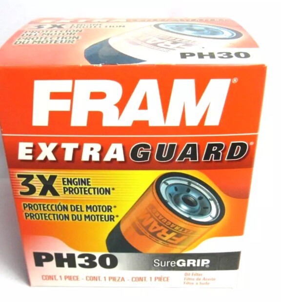 Fram PH30 cross reference oil filters