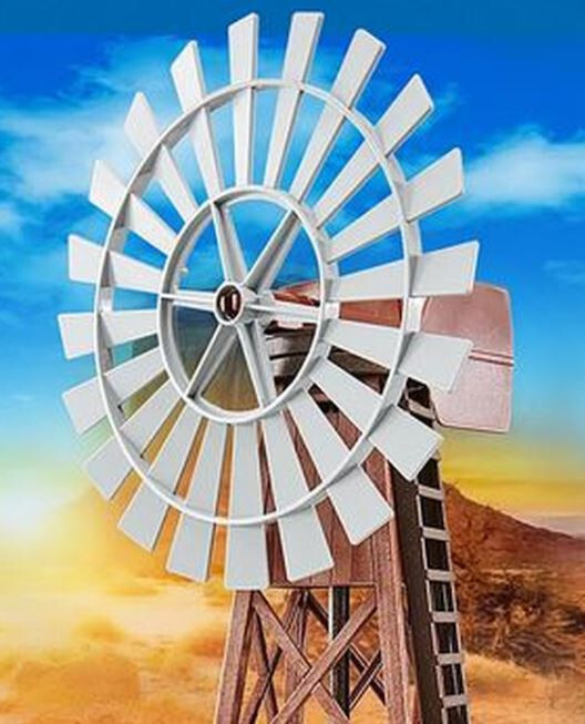 Playmobil Western Set 1021 Windmill and Man with toolbox and Tools