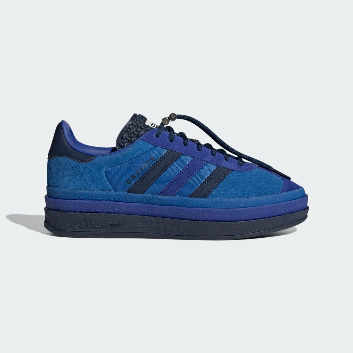 ★Adidas WS Gazelle Bold Bright Semi Lucid Blue★ Adidas Women's OP Gazelle Bold Sneakers Shoes Bright Royal