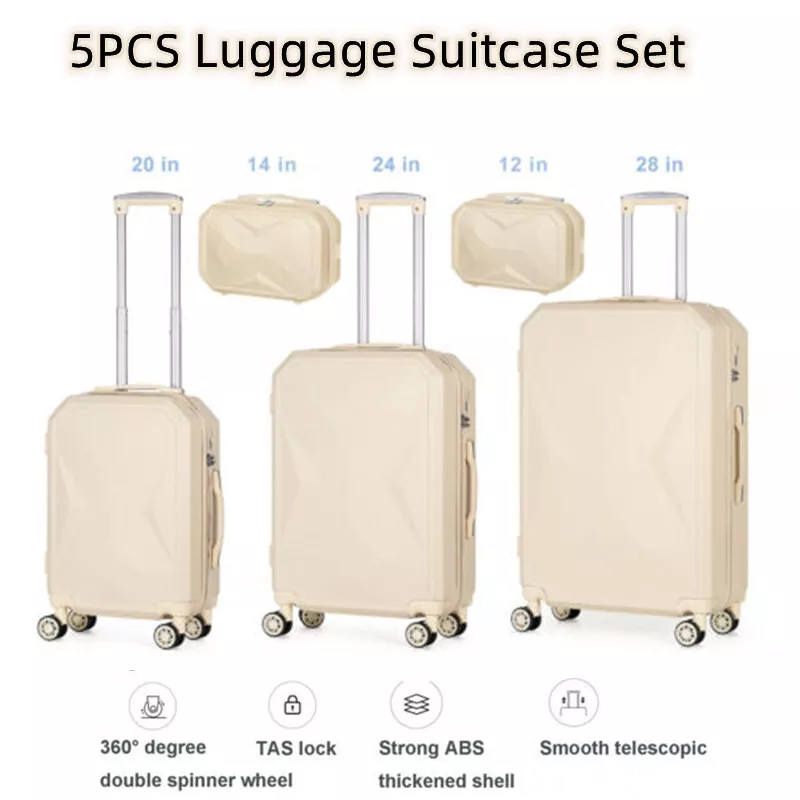 5pcs Mini Suitcase Gift Box - Perfect For Holidays And Wedding