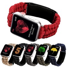Quality Nylon Woven Sports Watch Band Fits Apple Iwatch 38/42/40/44/49mm 9876543