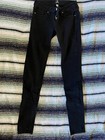 Just Black Womens Size 27 Black Skinny Denim Jeans — photo 1