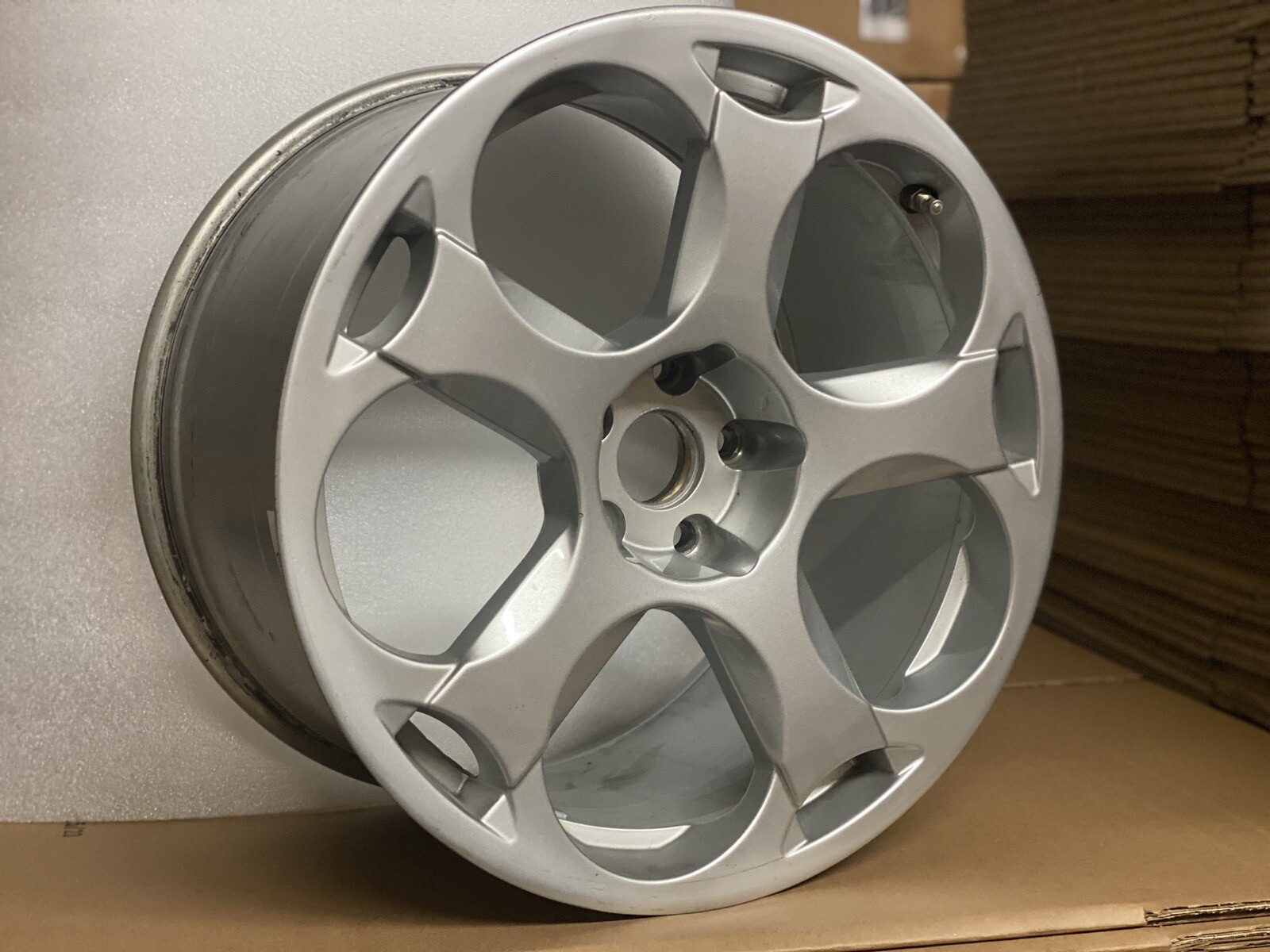 19” Lamborghini Gallardo REAR Genuine Factory OEM 19x11" Wheel rim Silver
